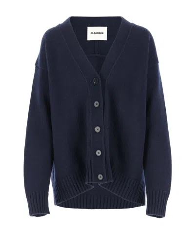 JIL SANDER JIL SANDER V-NECK CARDIGAN