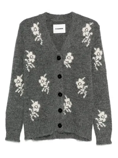 JIL SANDER V-NECK CARDIGAN