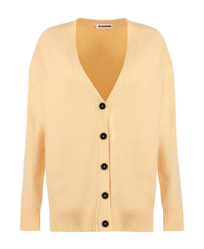 JIL SANDER JIL SANDER V-NECK CARDIGAN