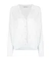 Jil Sander V-neck Cardigan In White