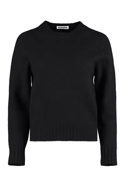 Jil Sander Versatile Black Wool Sweater For Women