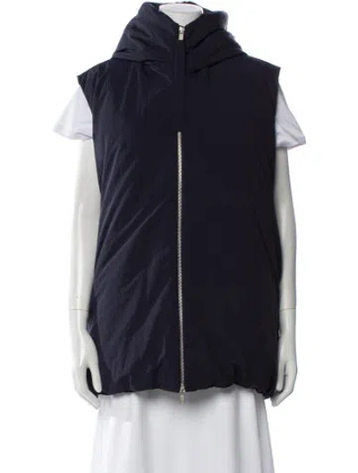 Pre-owned Jil Sander Vest In Blue