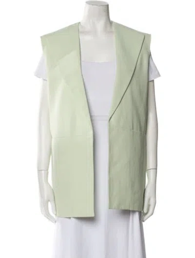 Pre-owned Jil Sander Vest In Green