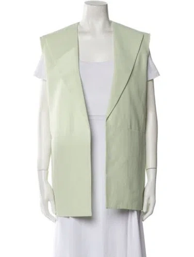 Pre-owned Jil Sander Vest In Green