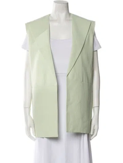Pre-owned Jil Sander Vest In Green
