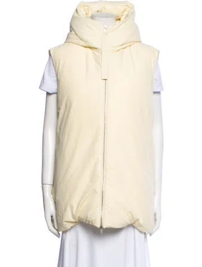 Pre-owned Jil Sander Vest In Yellow