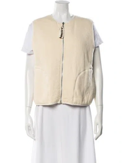 Pre-owned Jil Sander Vest In Yellow