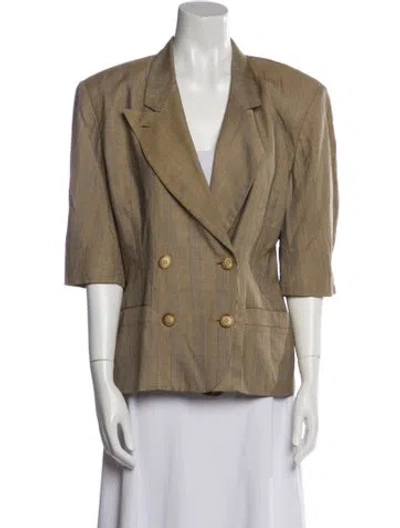 Pre-owned Jil Sander Vintage 1980's Blazer In Neutral