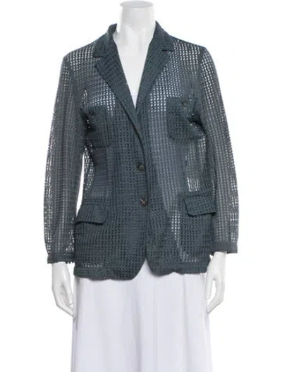 Pre-owned Jil Sander Vintage 1990's Blazer In Blue