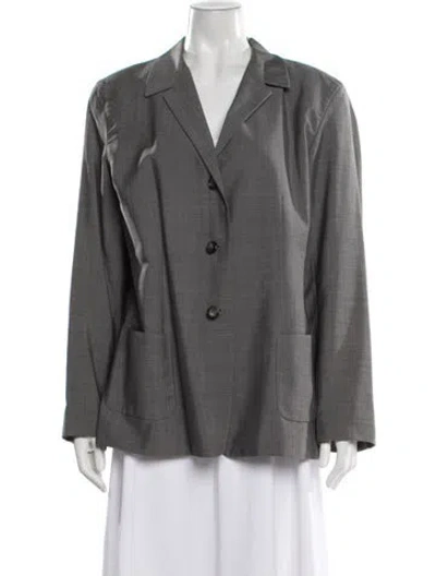 Pre-owned Jil Sander Vintage 1990's Blazer In Gray