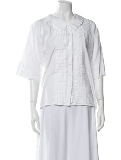 Pre-owned Jil Sander Vintage 1990's Blouse In Neutrals