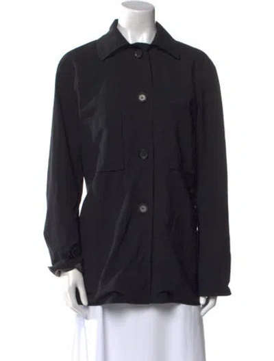 Pre-owned Jil Sander Vintage 1990's Button-up Top In Black
