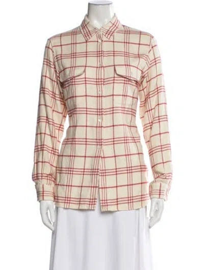 Pre-owned Jil Sander Vintage 1990's Button-up Top In White