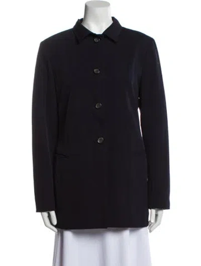 Pre-owned Jil Sander Vintage 1990's Coat In Blue