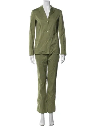 Pre-owned Jil Sander Vintage 1990's Pant Set In Green