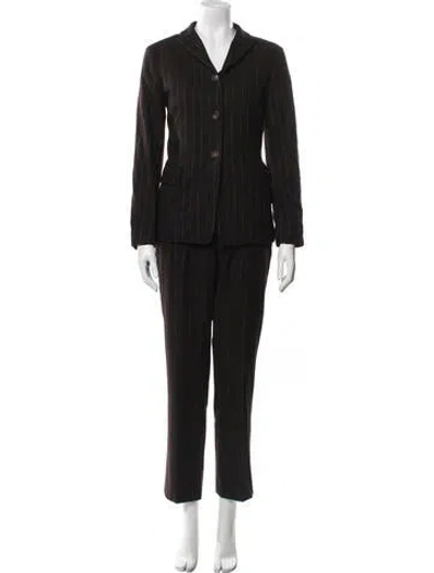 Pre-owned Jil Sander Vintage 1990's Pantsuit In Brown