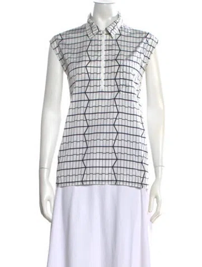 Pre-owned Jil Sander Vintage 1990's Polo In White