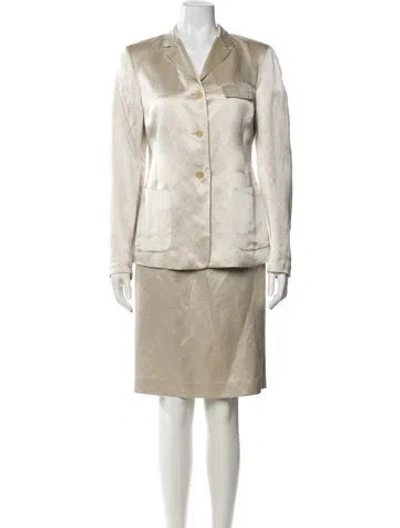 Pre-owned Jil Sander Vintage 1990's Skirt Suit In Neutral