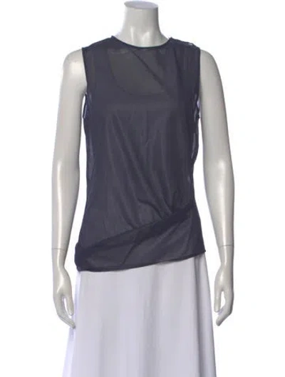 Pre-owned Jil Sander Vintage 1990's Top In Blue