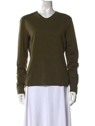 Pre-owned Jil Sander Vintage 1990's Top In Green