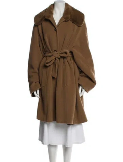 Pre-owned Jil Sander Vintage 1990's Trench Coat In Brown