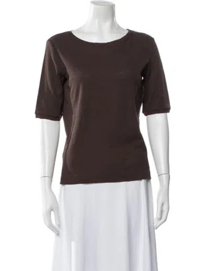 Pre-owned Jil Sander Vintage 1990's T-shirt In Brown
