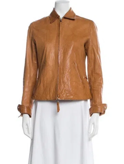 Pre-owned Jil Sander Vintage 2000's Biker Jacket In Neutral