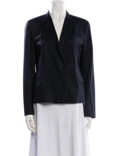 Pre-owned Jil Sander Vintage 2000's Blazer In Blue