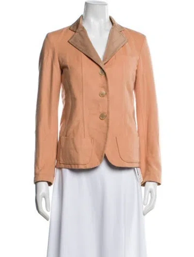 Pre-owned Jil Sander Vintage 2000's Blazer In Orange