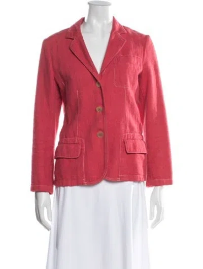 Pre-owned Jil Sander Vintage 2000's Blazer In Red