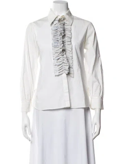Pre-owned Jil Sander Vintage 2000's Blouse In Neutrals