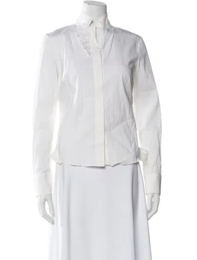 Pre-owned Jil Sander Vintage 2000's Blouse In White