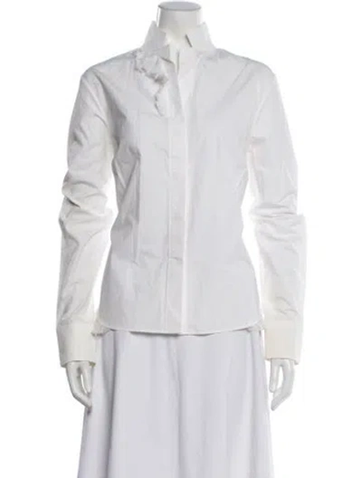 Pre-owned Jil Sander Vintage 2000's Blouse In White