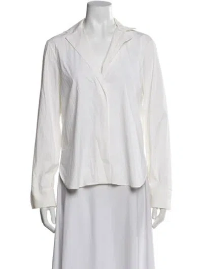 Pre-owned Jil Sander Vintage 2000's Blouse In White