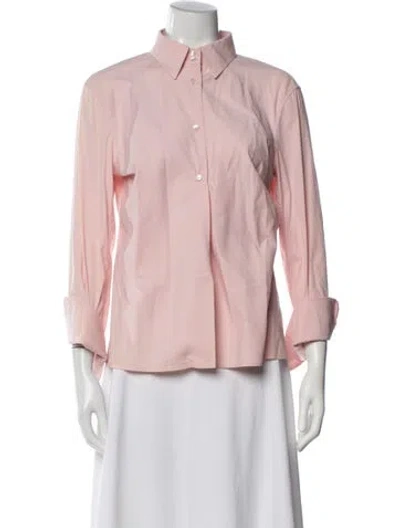 Pre-owned Jil Sander Vintage 2000's Button-up Top In Pink