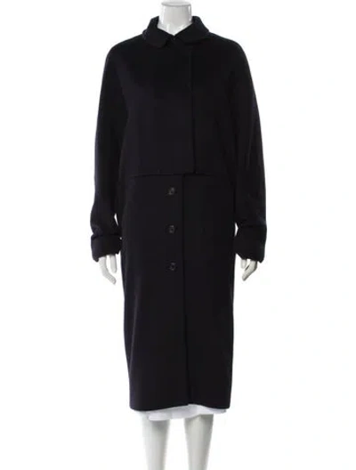 Pre-owned Jil Sander Vintage 2000's Coat In Blue