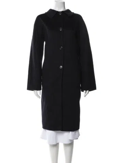 Pre-owned Jil Sander Vintage 2000's Coat In Blue