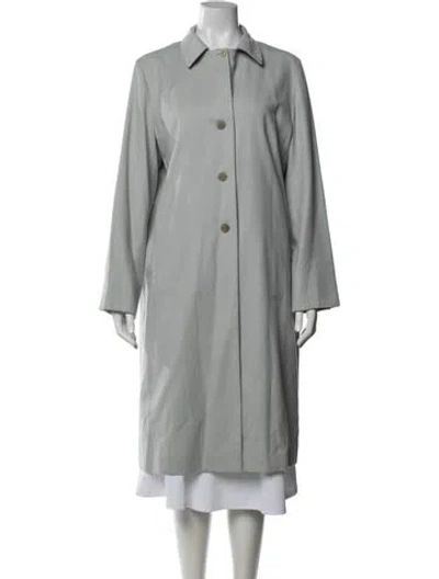 Pre-owned Jil Sander Vintage 2000's Coat In Blue
