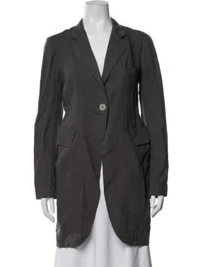 Pre-owned Jil Sander Vintage 2000's Coat In Grey