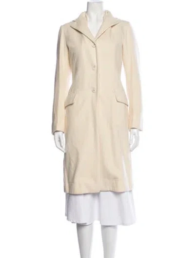 Pre-owned Jil Sander Vintage 2000's Coat In Neutrals