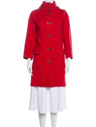 Pre-owned Jil Sander Vintage 2000's Coat In Red