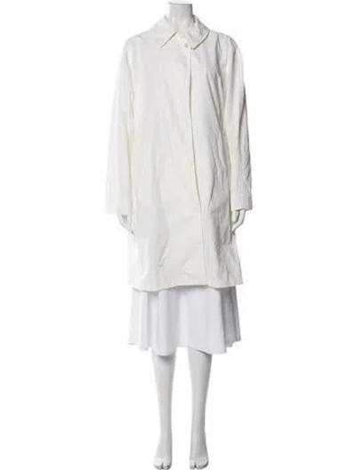 Pre-owned Jil Sander Vintage 2000's Coat In White