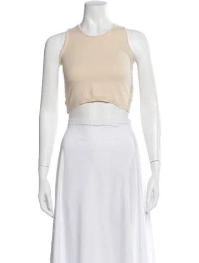Pre-owned Jil Sander Vintage 2000's Crop Top In Neutral