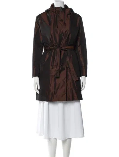 Pre-owned Jil Sander Vintage 2000's Fur Coat In Brown