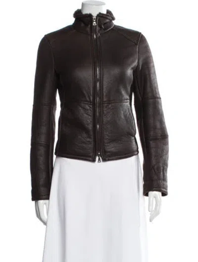 Pre-owned Jil Sander Vintage 2000's Fur Jacket In Brown