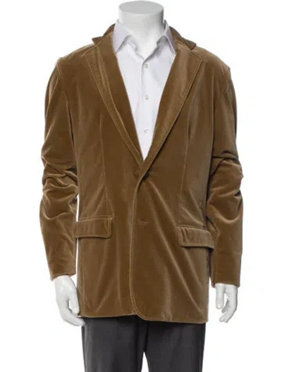 Pre-owned Jil Sander Vintage 2000's Moto Jacket In Brown