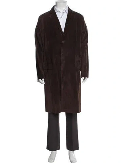 Pre-owned Jil Sander Vintage 2000's Overcoat In Brown