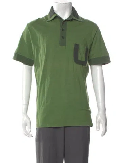 Pre-owned Jil Sander Vintage 2000's Polo Shirt In Green