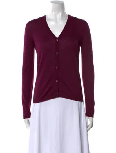 Pre-owned Jil Sander Vintage 2000's Sweater In Burgundy