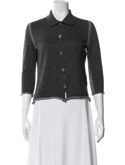 Pre-owned Jil Sander Vintage 2000's Sweater In Gray